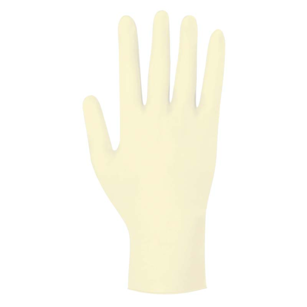 Meditrade Gentle Skin® compact+ Latex Untersuchungshandschuhe | Einweghandschuh | 100 Stk. Box – Bild 2