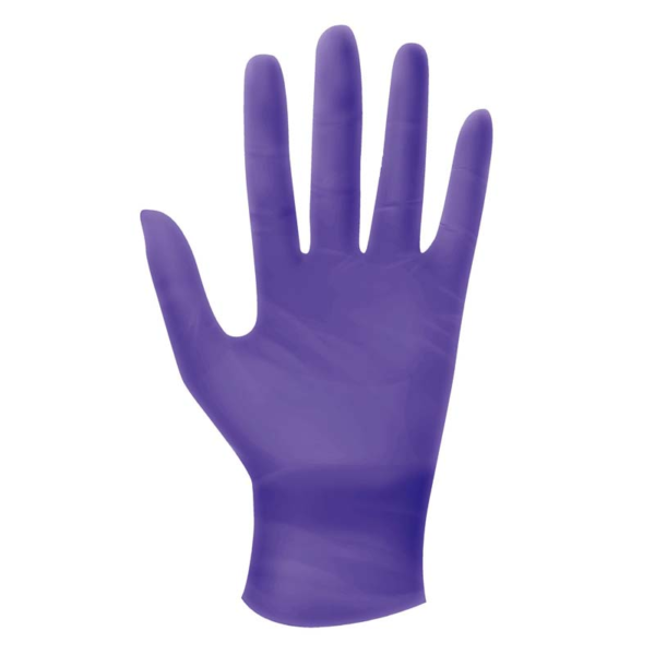 Meditrade Nitril Viola Untersuchungshandschuhe | Einweghandschuh | 100 Stk. Box – Bild 2