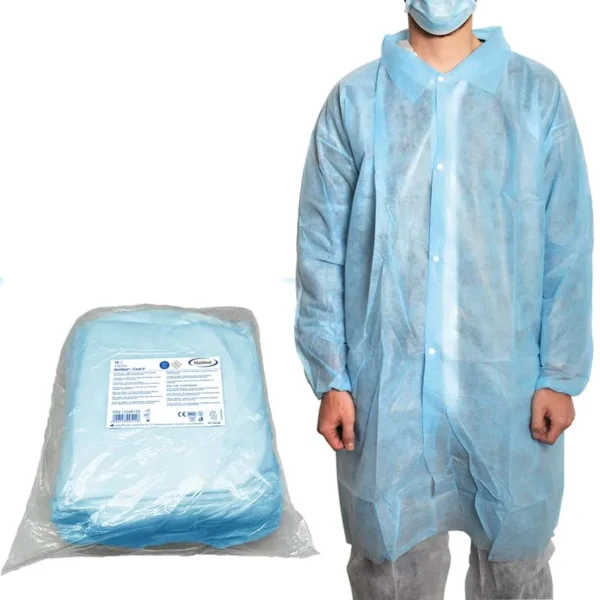 MaiMed® Coat V | Besucherkittel | versch. Farben | 10 Stk./ Pkg. – Bild 2