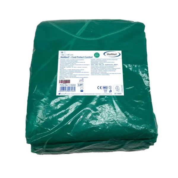 MaiMed® Coat Protect Comfort | Kittel Vlies | 10 Stk./ Pkg. – Bild 2