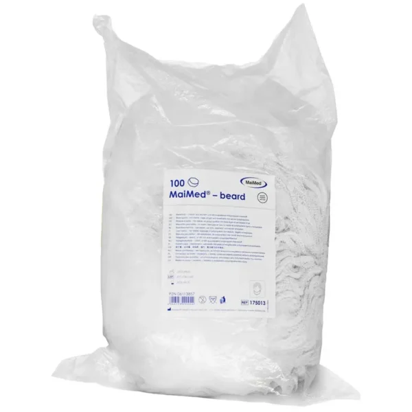 MaiMed® Beard | Bartschutz | weiß | 100 Stk./ Pack