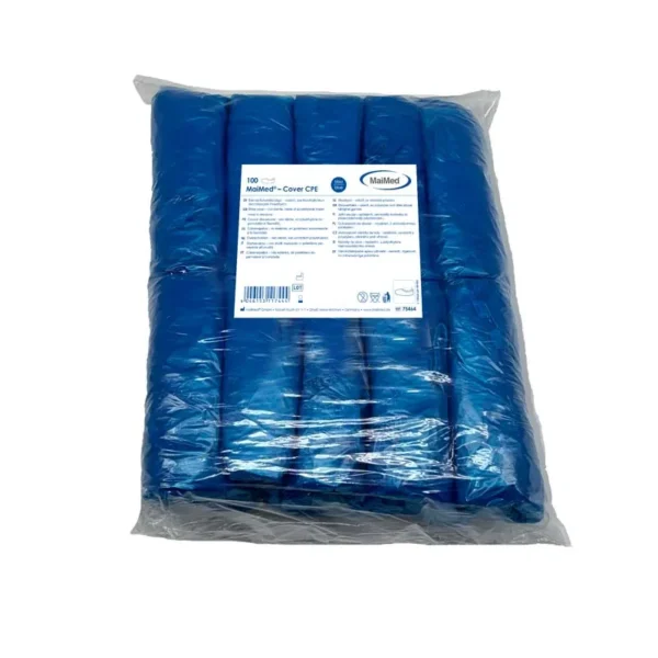 MaiMed® Cover CPE Schuhüberzieher | blau | 100S/P 40 | 6 cm – Bild 2