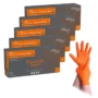 MaiMed® Diamond Grip+ orange Nitrilhandschuhe | 50 Stk./ Box