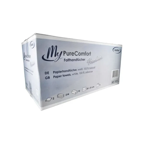 MaiMed® MyPureComfort Falthandtücher Premium 214 Blatt/ Box